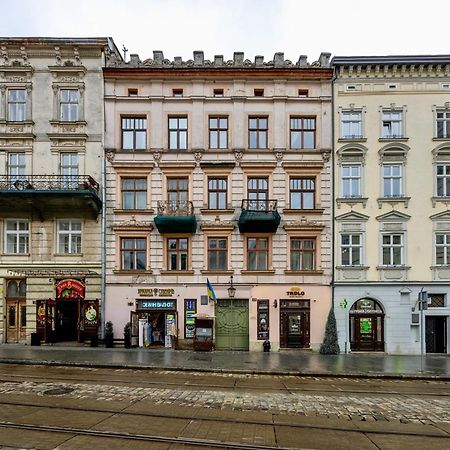 Апартаменти На Площі Ринок 12 Leópolis Exterior foto
